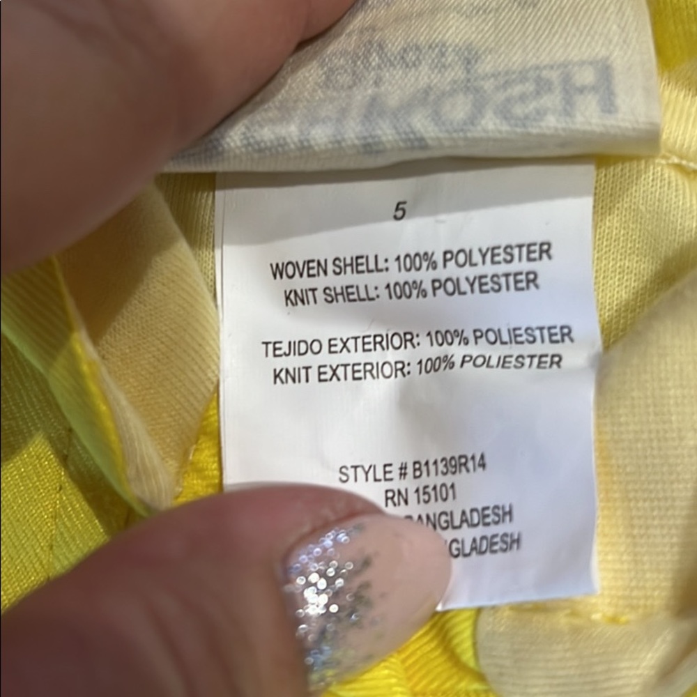 Oshkosh B Gosh Yellow Reversible Poncho - Picture 6 of 6